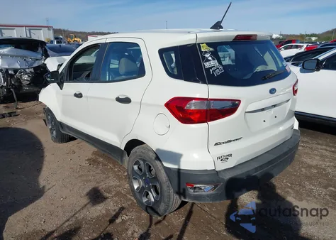 2020 Ford Ecosport S from USA, damaged, VIN MAJ3S2FE1LC355886